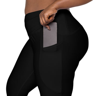 Women's leggings with side pockets